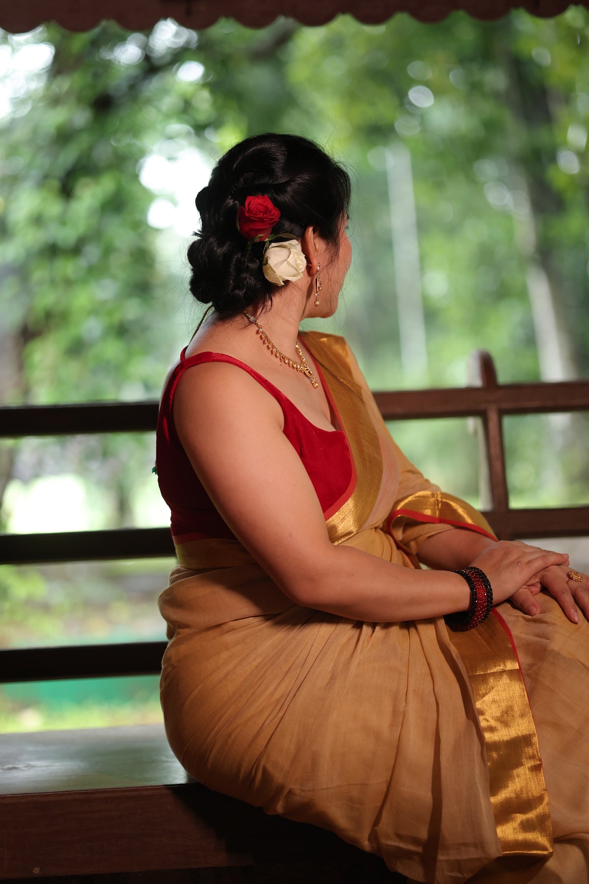 Golden Charm - Mul Cotton