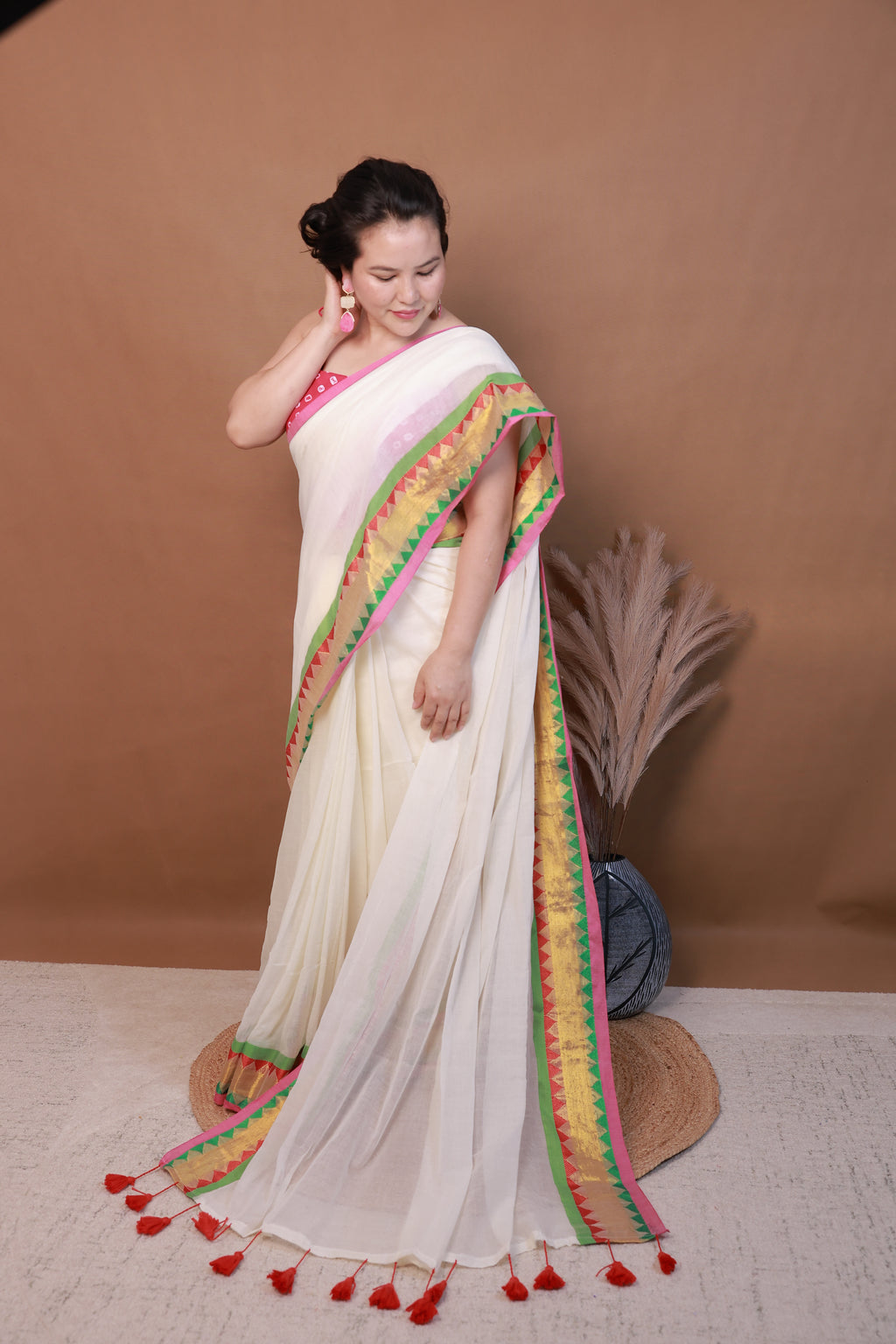 Onam in Mul Cotton