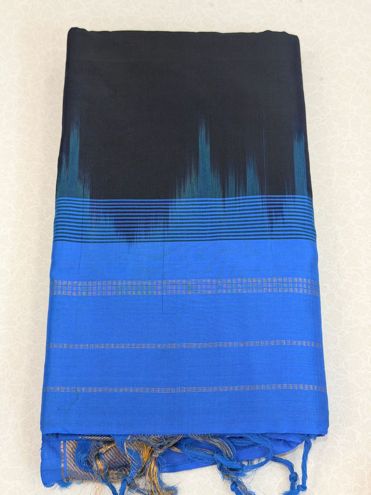 Blue Kanjipuram