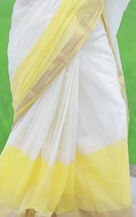 Onam Sunshine - Mul cotton